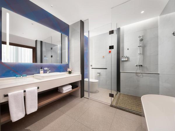 Holiday Inn Express Beijing Mentougou, an IHG Hotel : photo 3 de la chambre standard king room with bath and extra floor space