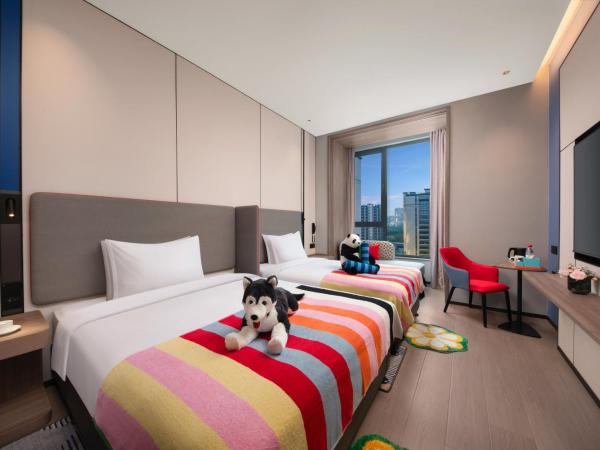 Holiday Inn Express Beijing Mentougou, an IHG Hotel : photo 8 de la chambre hébergement 1 lit queen-size et 1 lit double standard