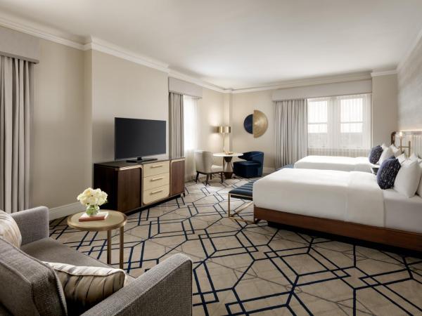 Fairmont Hotel Macdonald : photo 3 de la chambre grand deluxe room with two queen beds and river valley view