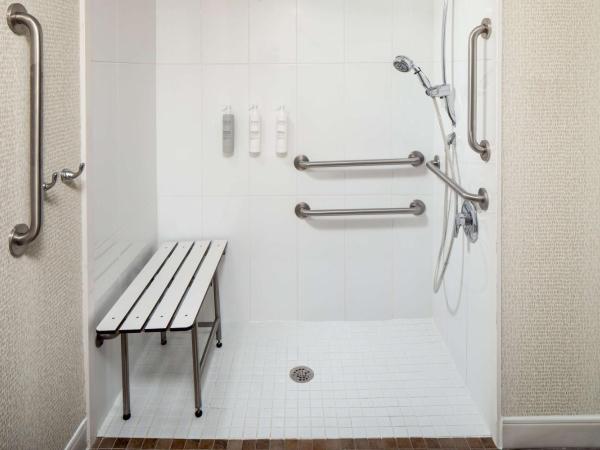 Hampton Inn Atlanta-Northlake : photo 5 de la chambre chambre lit king-size avec douche accessible en fauteuil roulant - adaptée aux personnes à mobilité réduite/non-fumeurs