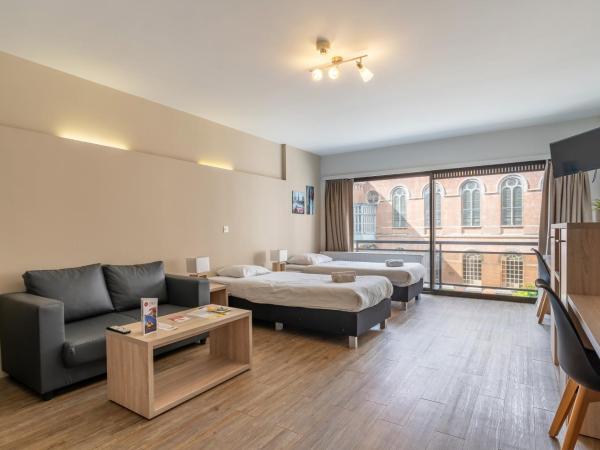 Room in Studio - Value Stay Residence Mechelen - Executive Studio Double : photo 1 de la chambre chambre double