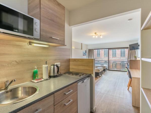 Room in Studio - Value Stay Residence Mechelen - Executive Studio Double : photo 2 de la chambre chambre double