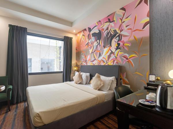 The Grand Vikalp By Saga Hotels : photo 8 de la chambre chambre deluxe double ou lits jumeaux