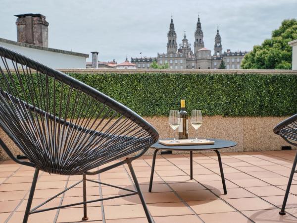 Hotel Pombal Rooms : photo 6 de la chambre chambre lits jumeaux avec terrasse