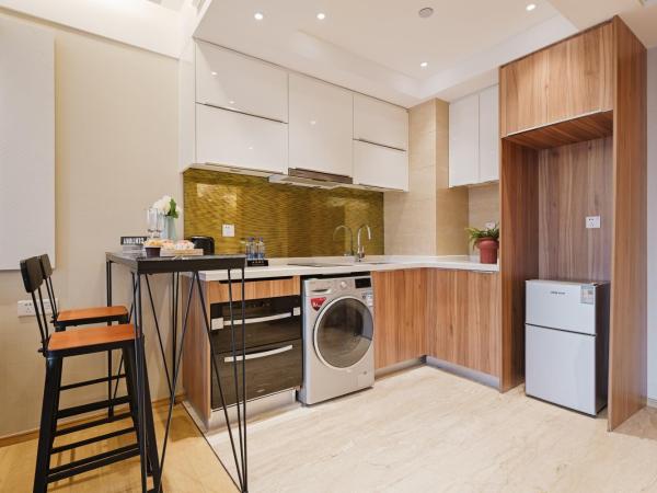 Raffles Executive Apartment - Guangzhou Huijin International Finance Center, Keyun Road Metro Station Branch-Canton Fair Free Shuttle : photo 3 de la chambre suite 1 chambre