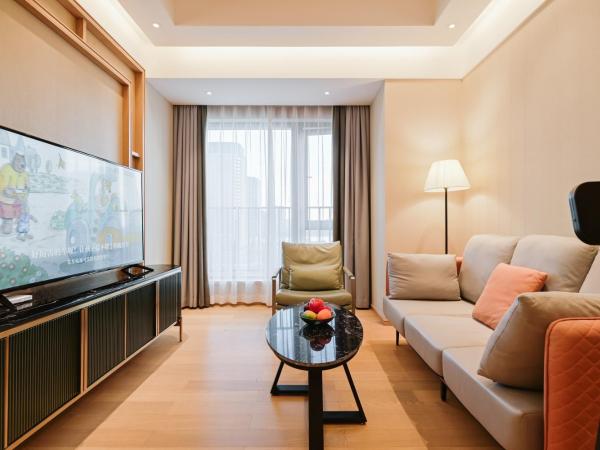 Raffles Executive Apartment - Guangzhou Huijin International Finance Center, Keyun Road Metro Station Branch-Canton Fair Free Shuttle : photo 1 de la chambre suite 2 chambres