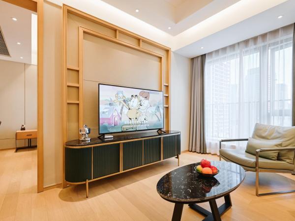 Raffles Executive Apartment - Guangzhou Huijin International Finance Center, Keyun Road Metro Station Branch-Canton Fair Free Shuttle : photo 4 de la chambre suite 1 chambre