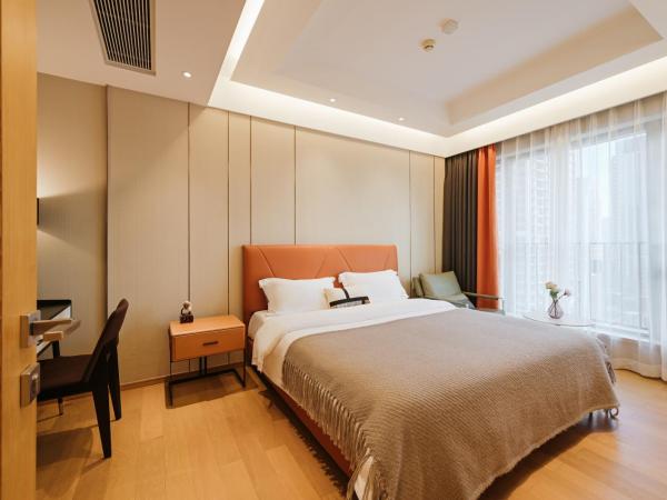 Raffles Executive Apartment - Guangzhou Huijin International Finance Center, Keyun Road Metro Station Branch-Canton Fair Free Shuttle : photo 3 de la chambre suite 2 chambres