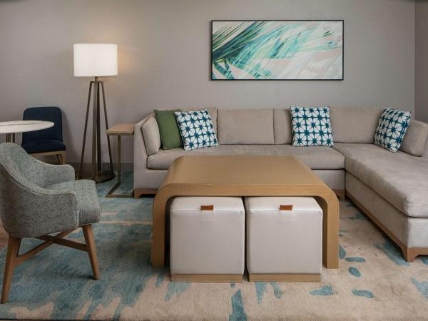 Hilton Garden Inn Orlando Airport : photo 2 de la chambre suite 1 chambre lit king-size avec canapé-lit