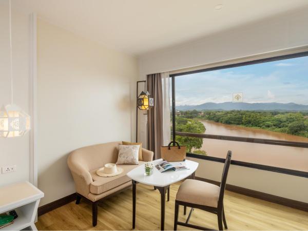 The Riverie by Katathani SHA Extra Plus : photo 3 de la chambre hébergement lits jumeaux deluxe - vue sur rivière