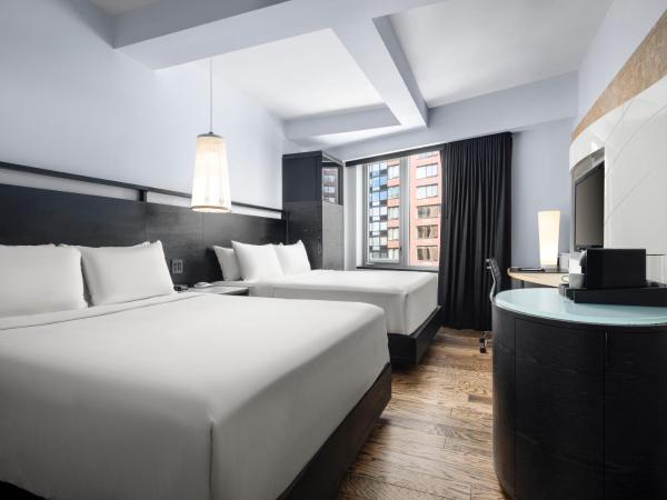 Hyatt Union Square New York : photo 1 de la chambre chambre avec 2 grands lits queen-size 