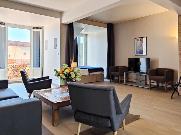 Aparthotel AMMI Nice Massena - ex Ajoupa : photo 6 de la chambre appartement avec terrasse