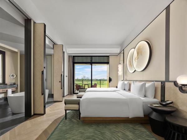 Banyan Tree Yangcheng Lake : photo 1 de la chambre lakeview pool deluxe twin room