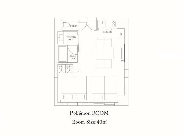MIMARU Kyoto Nishinotoin Takatsuji : photo 3 de la chambre appartement japonais 1 chambre pour 5 personnes