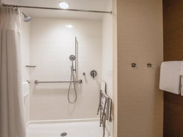 Fairfield Inn and Suites Chicago Downtown-River North : photo 5 de la chambre chambre lit king-size avec baignoire adaptée - accessible aux personnes malentendantes et à mobilité réduite