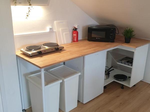 Hostello Airport - Przytulne pokoje, ogród, grill, w pełni wyposażona kuchnia : photo 4 de la chambre studio familial