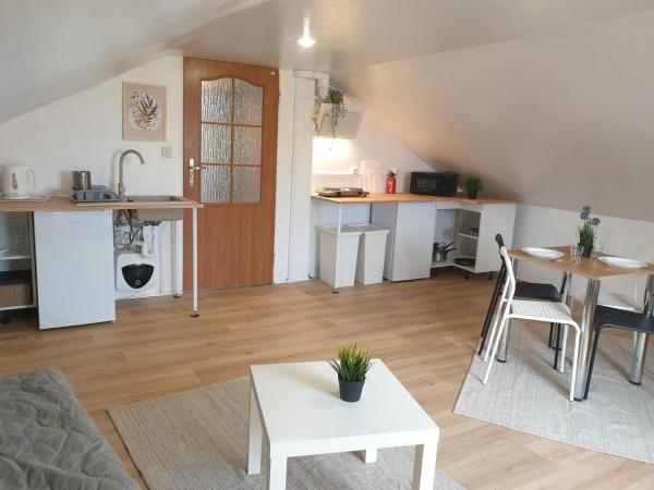 Hostello Airport - Przytulne pokoje, ogród, grill, w pełni wyposażona kuchnia : photo 5 de la chambre studio familial