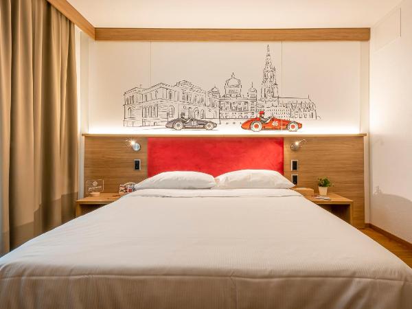 NEW OPENING 2022 - Los Lorentes Hotel Bern City : photo 7 de la chambre chambre lit queen-size avec kitchenette - vue sur cour