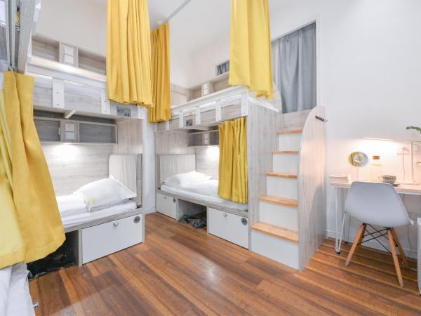 笑脸里青年旅舍宽窄店 : photo 7 de la chambre lit simple en dortoir