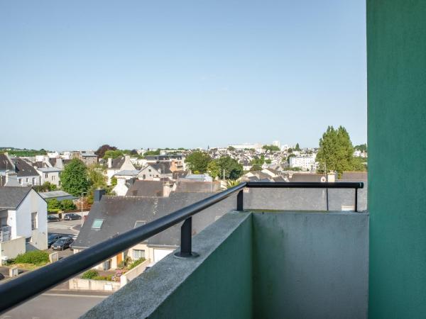 Terres de France Brest : photo 6 de la chambre studio double ou lits jumeaux avec balcon