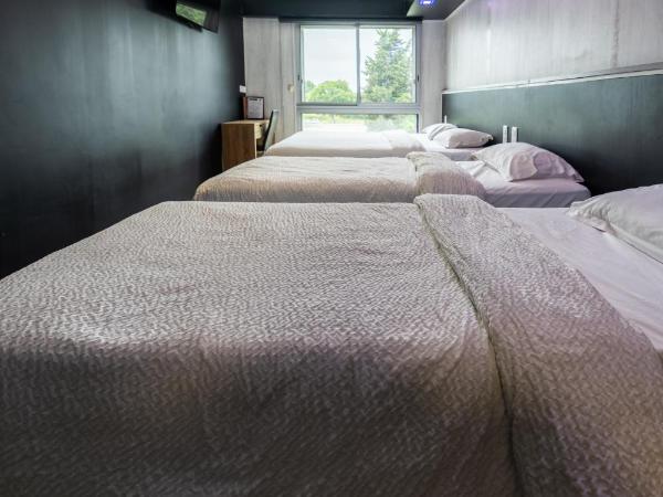 Hôtel La Rocade : photo 7 de la chambre chambre quadruple