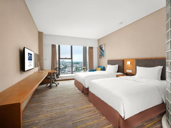Holiday Inn Express Chengdu Airport Zone(Chengdu Shuangliu International Airport Branch), an IHG Hotel : photo 2 de la chambre high floor standard twin room