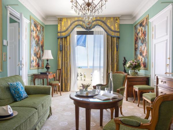 Hotel Le Negresco : photo 1 de la chambre suite with sea view - free parking