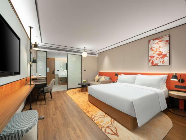 Hilton Garden Inn Tianjin Railway Station : photo 3 de la chambre chambre lit king-size deluxe