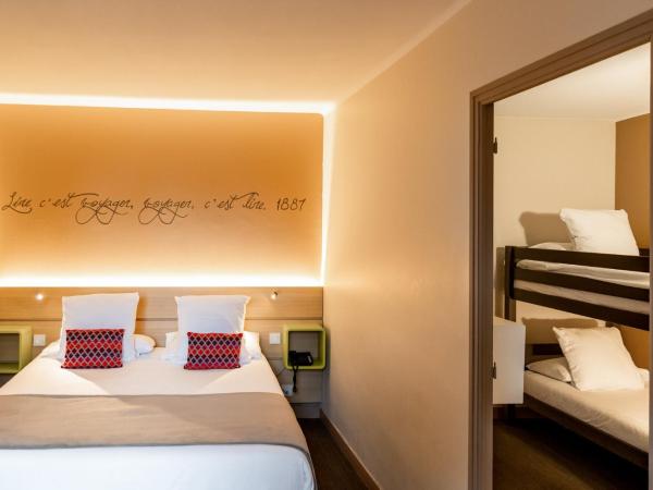 Hôtel du Château Dinan - Originals Boutique : photo 4 de la chambre chambre quadruple