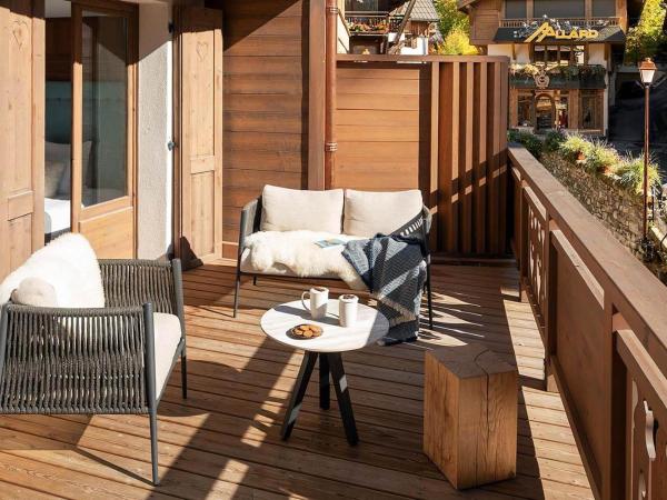 Coeur de Megève : photo 4 de la chambre suite junior avec terrasse