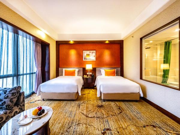 Leeden Hotel Guangzhou : photo 2 de la chambre chambre lits jumeaux exécutive