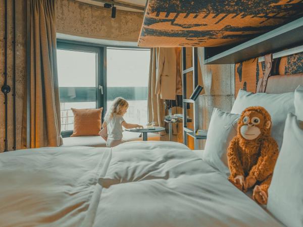 John & Will Silo-Hotel by Guldsmeden : photo 1 de la chambre chambre double avec lit d'appoint