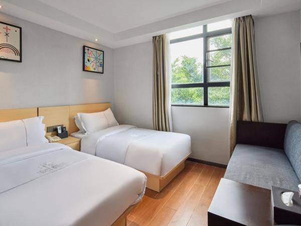 Insail Hotels Guangzhou XiMenKou Subway Station Branch : photo 8 de la chambre chambre affaires lits jumeaux