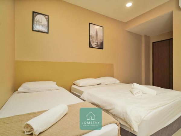 Jomstay Manhattan Suites Ipoh Water Park Homestay : photo 5 de la chambre appartement 4 chambres deluxe