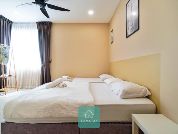 Jomstay Manhattan Suites Ipoh Water Park Homestay : photo 3 de la chambre appartement 4 chambres deluxe