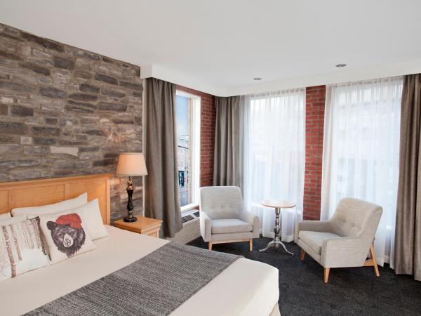Hotel du Vieux Quebec : photo 6 de la chambre chambre lit king-size supérieure