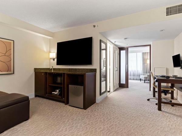DoubleTree by Hilton Washington DC - Crystal City : photo 2 de la chambre two-room king suite with sofa bed and work room