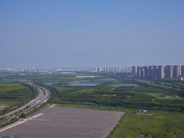 Tianjin Marriott Hotel National Convention and Exhibition Center : photo 9 de la chambre chambre deluxe avec 2 lits doubles