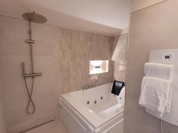 Château le Bouïs : photo 7 de la chambre chambre double avec baignoire spa