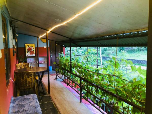 Goodday Backpackers : photo 6 de la chambre chambre double ou lits jumeaux - vue sur jardin