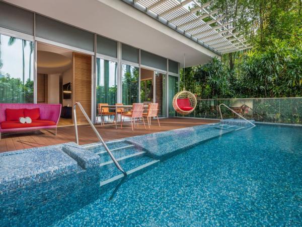 W Singapore - Sentosa Cove : photo 7 de la chambre away suite, 1 bedroom suite, 1 king bed, terrace, private outdoor pool