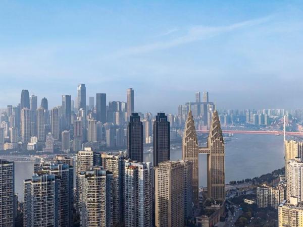 Chongqing Marriott Hotel : photo 3 de la chambre chambre double deluxe - vue sur rivière