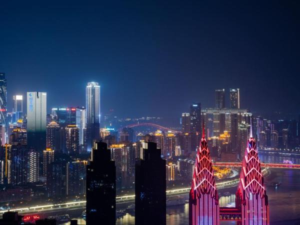 Chongqing Marriott Hotel : photo 1 de la chambre chambre double deluxe - vue sur rivière