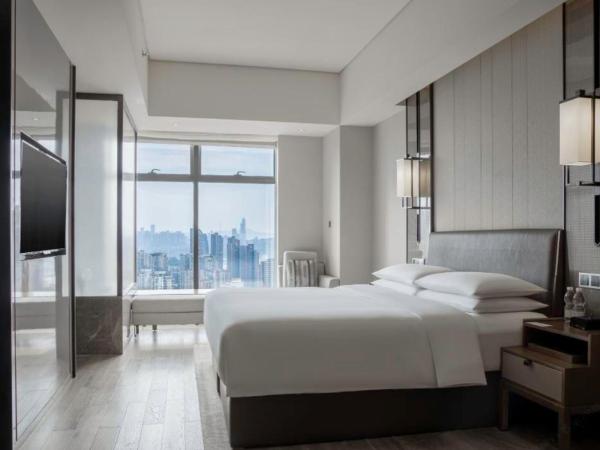 Chongqing Marriott Hotel : photo 4 de la chambre chambre double deluxe - vue sur ville