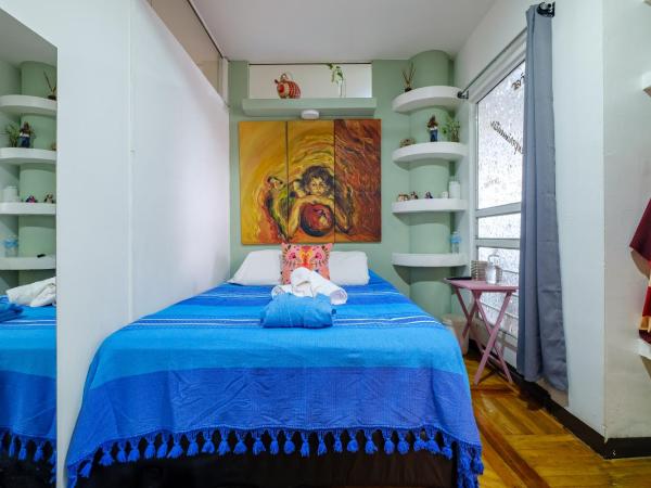 ITZAE Polanquito CDMX Lincoln Park dog friendly : photo 2 de la chambre chambre double avec salle de bains privative