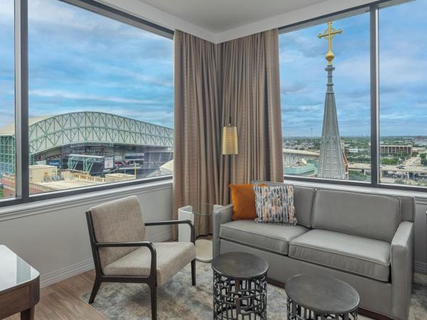 The Westin Houston Downtown : photo 1 de la chambre suite d’angle 1 chambre lit king-size avec canapé-lit