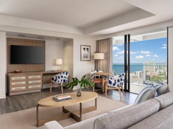 Sheraton Princess Kaiulani : photo 2 de la chambre chambre lit king-size plus spacieuse - tour ainahau - vue sur océan