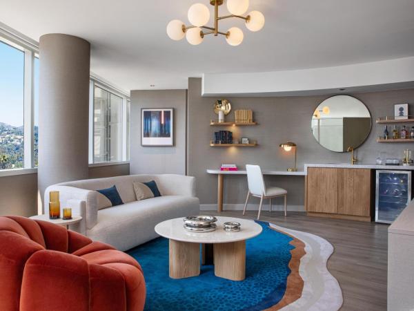 W Hollywood : photo 4 de la chambre suite fantastique 1 lit king-size - vue sur los angeles et hollywood