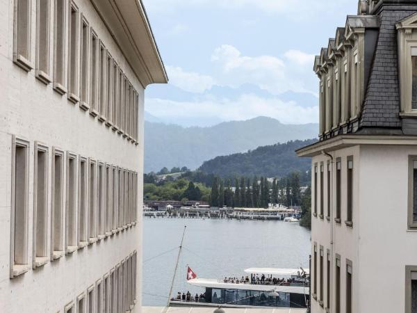 Hotel Luzernerhof : photo 7 de la chambre chambre lits jumeaux
