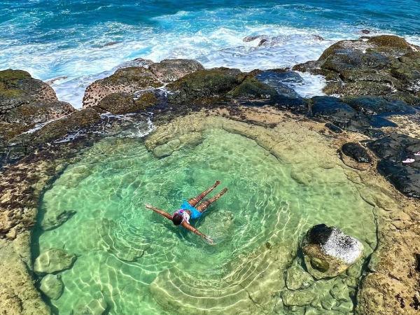 Le Morne - Au bout du Monde - 1 chambre calme et repos : photo 3 de la chambre chambre double avec salle de bains privative
